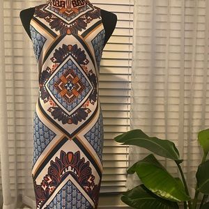 Multicolor spring / summer dress